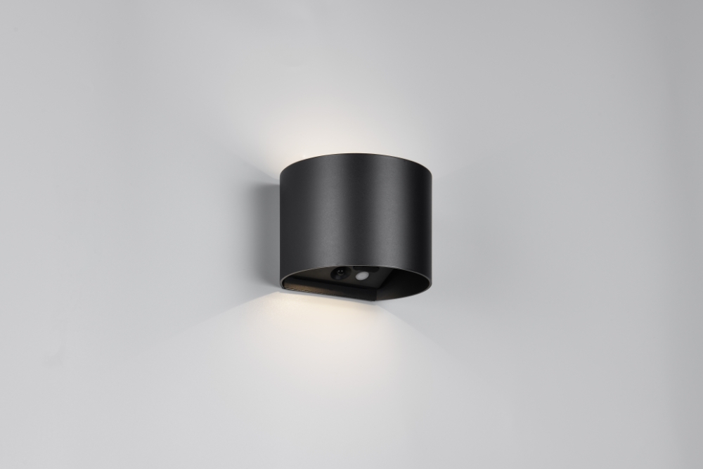 Trio Oplaadbare wandlampGenie zwart met sensor - R24161632